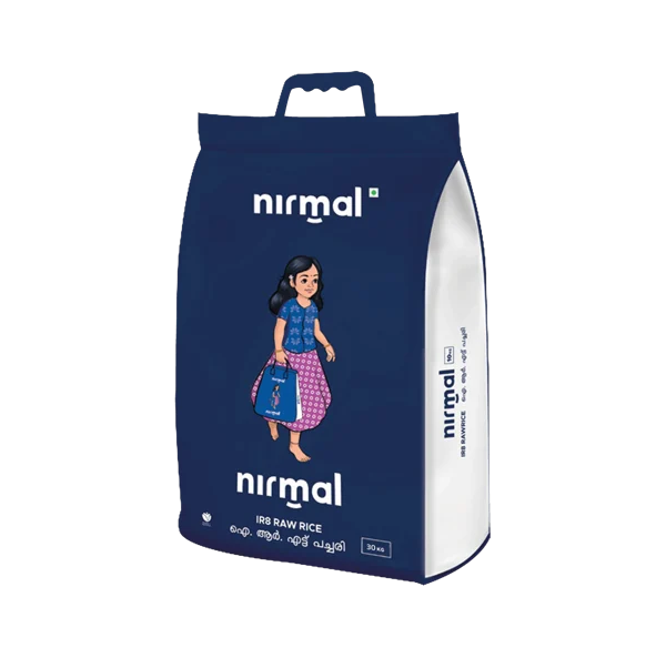 IR8 Raw Rice pack