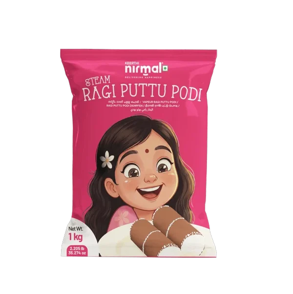 Steam Ragi Puttu Podi pack