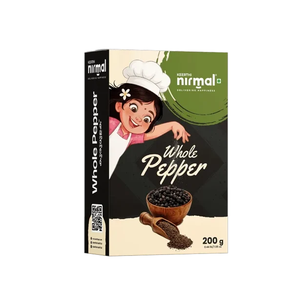 Whole Black Pepper pack