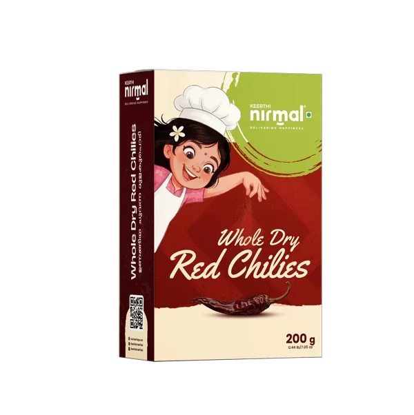 Whole Dry Red Chillies pack