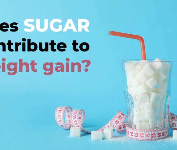 Does sugar contribute to weight gain?