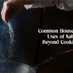 Common Household Uses of Salt Beyond Cooking