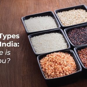 Different types of rice in India